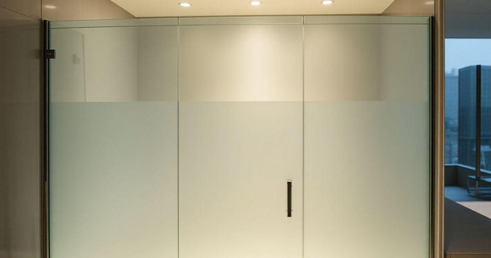 Box de vidro jateado: Elegância e Privacidade Box de vidro jateado: Elegância e Privacidade