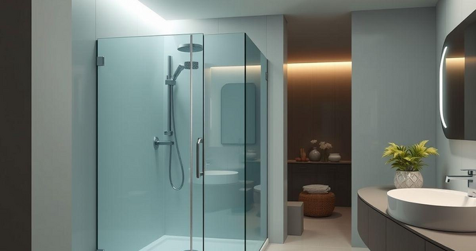 Box moderno para banheiro transforma seu espaço com estilo e funcionalidade Box moderno para banheiro transforma seu espaço com estilo e funcionalidade
