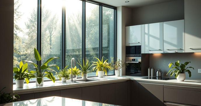 Como escolher a janela de cozinha de vidro ideal para sua casa Como escolher a janela de cozinha de vidro ideal para sua casa