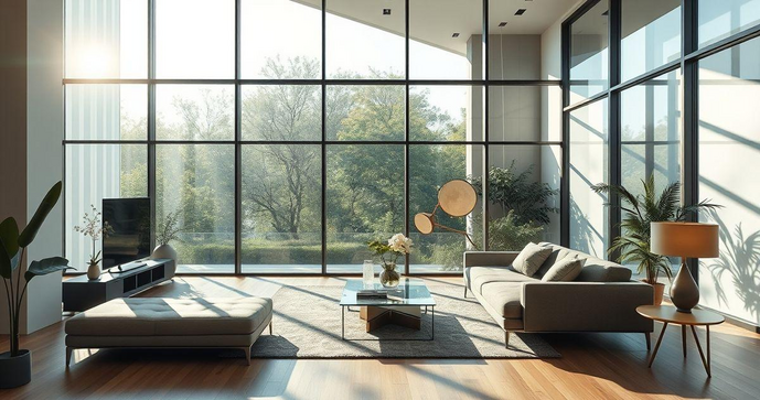 Divisória de Vidro para Sala de Estar transforma espaços e valoriza ambientes modernos Divisória de Vidro para Sala de Estar transforma espaços e valoriza ambientes modernos
