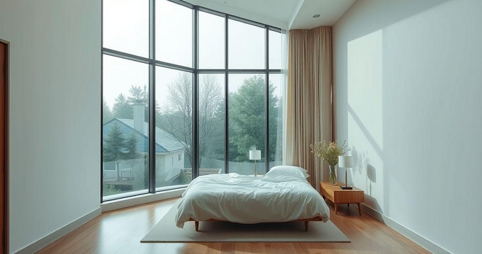 Janela de Vidro para Quarto Pequeno: Como Escolher a Melhor Opção para Ampliar Seu Espaço Janela de Vidro para Quarto Pequeno: Como Escolher a Melhor Opção para Ampliar Seu Espaço