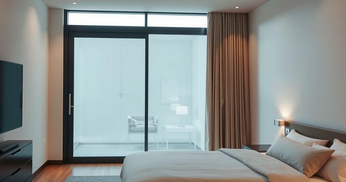 Porta de Vidro de Correr para Quarto: Elegância e Funcionalidade em Seu Espaço