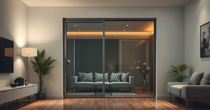 Porta de Vidro de Correr 1 Folha: Elegância e Praticidade para Seu Espaço