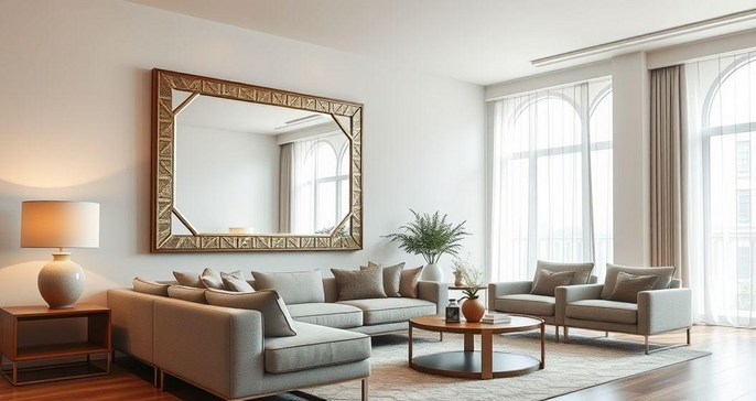 Como os Espelhos Transformam Seus Ambientes