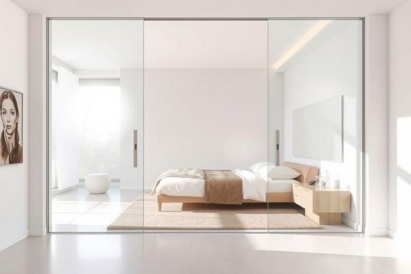 Como Escolher a Porta de Vidro Perfeita para o Seu Quarto