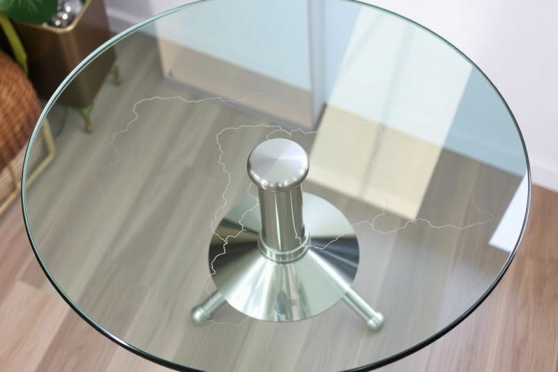 Tampo de vidro para mesa redonda transforma seu ambiente com elegância e modernidade