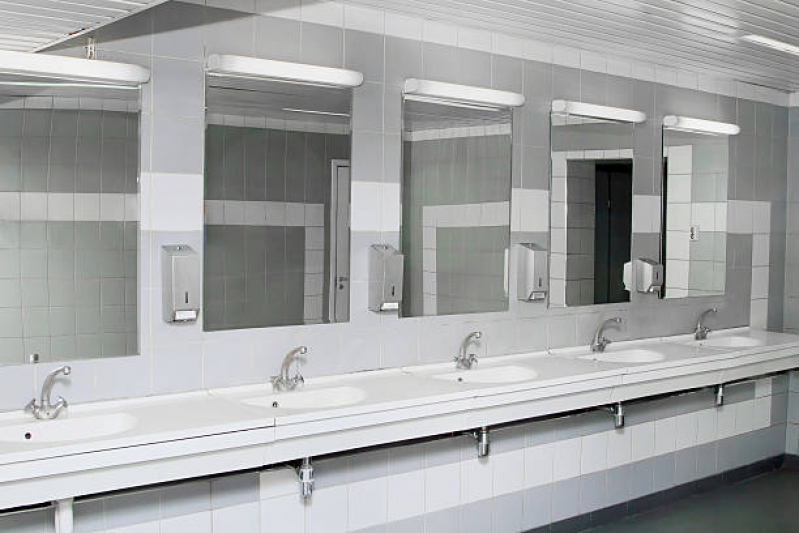 Espelho Grande para Banheiro Vila Dayse - Espelho para Banheiro Redondo ABC