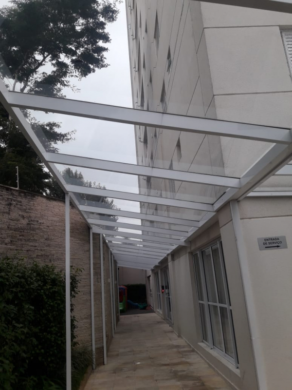 Qual o Preço de Cobertura de Vidro Temperado Jardim Santa Dirce - Cobertura de Vidro para área Externa