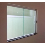 janela de vidro para banheiro valores Grajaú