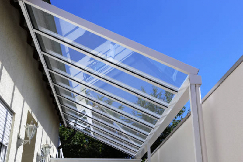 Valor de Cobertura de Vidro Fixa Jardim Piraporinha - Cobertura de Vidro Santo André